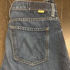 MOTHER Dark Blue Women's Jeans